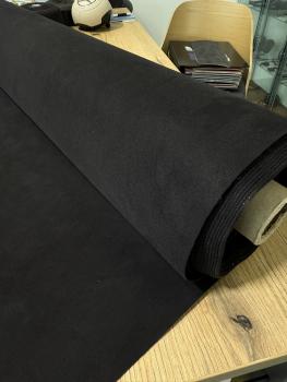 Original Alcantara Pannel Schwarz unkaschiert 150 cm breit